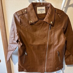 キッズ子供用ライダースジャケット の画像