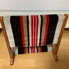 昭和レトロ　折りたたみ　座椅子の画像