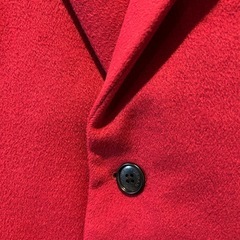 メンズ　ジャケット　コート　ショート丈 ワインレッドの画像