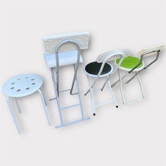 パイプ椅子 4脚セット　ニトリ　ヒーリングキャプテン　の画像