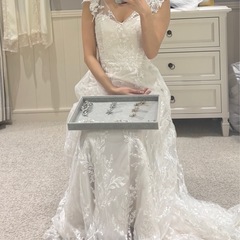 【美品|郵送相談可】アールイズウエディング ブライダルインナー Vカットビスチェ B75の画像