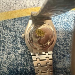 TECHNOS クォーツ　シルバー 腕時計の画像