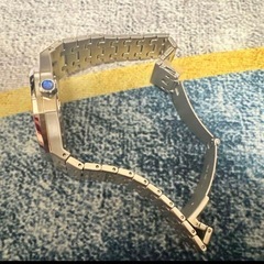 TECHNOS クォーツ　シルバー 腕時計の画像