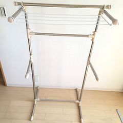 ハンガーラック　ハンガー掛け　洋服掛けの画像