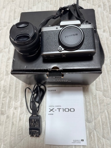 FUJI FILM X-T100 ミラーレス一眼カメラ レンズキット