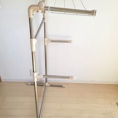 ハンガーラック　ハンガー掛け　洋服掛けの画像