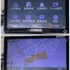LA ROSE    ポータブルナビ　バックカメラ　の画像