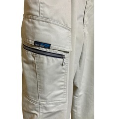 AITOZ アイトス カーゴパンツ 作業 大きいサイズ アースグリーン W110の画像