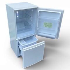 【2601007】SHARP（シャープ） 冷凍冷蔵庫 SJ-D14E 2019年製の画像