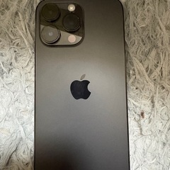 Apple iPhone 14 Pro MAX スペースブラック 本体　箱あり　iFace利用不可の画像