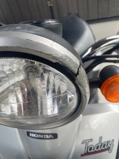 激安❗️ホンダ　トゥデイ　シルバー