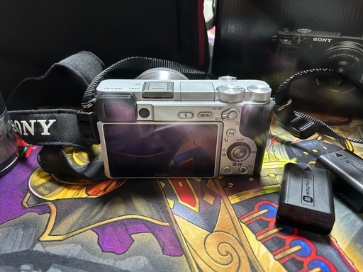 A6400セット ミラーレス一眼レフ レンズふたつ バッテリーふたつ