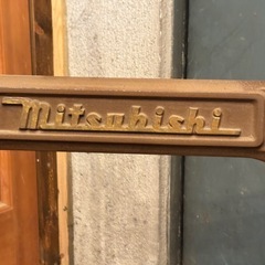 mitsubishi 三菱 足踏みミシン脚 アンティーク レトロ 古道具 リメイク テーブル 作業台の画像