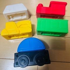 ミキハウス ブロック かさねて のりもの mikihouseの画像
