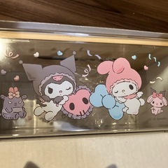 マイメロ&クロミ　ティッシュケースの画像