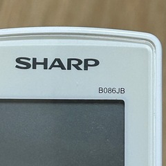 SHARP エアコン用リモコン B086JBの画像