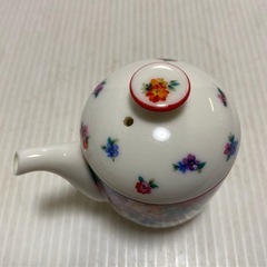 KENZO ケンゾー 醤油差し しょうゆ 醤油入れ 陶器 花柄 レトロの画像