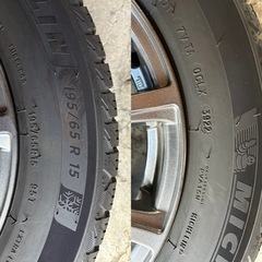 アルミ付きスタッドレスタイヤ    195/65 R15の画像