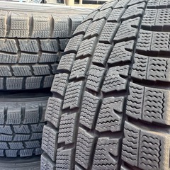 14インチ　ダンロップ　ホイール4本セットk13 マーチ純正の画像