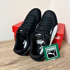 【新品未使用】PUMA スニーカー 24.5cm ベラドンナ ナイロンの画像