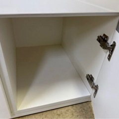 美品 NITORI ニトリ キッチンボード 白 食器棚 カップボード キッチン収納 ホワイト 白 250419+02の画像