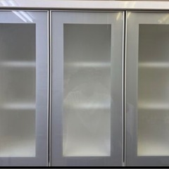 美品 NITORI ニトリ キッチンボード 白 食器棚 カップボード キッチン収納 ホワイト 白 250419+02の画像