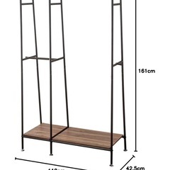 ニトリ　ハンガーラックの画像