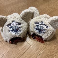 三匹の子ぶた キャップ　2点セットの画像