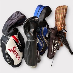 ゴルフ　キャディバッグ　6点セット　 SRIXON MIZUNO　selumonaの画像