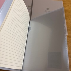 セリア A5 PP表紙ノート ポケット付き 6冊セットの画像
