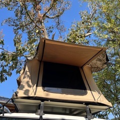 Mini Cooper ルーフテント付きの画像