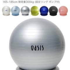 バランスボール　シルバー　65cm の画像