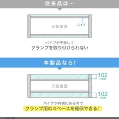 【サンワダイレクト】ワークデスク（ホワイト）/幅120cm奥行45cmの画像