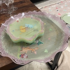 ムーミングラス、お皿セットの画像