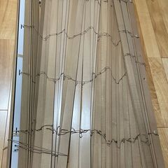 【定価15000円・天然木・桐ウッドブラインド】ヴィンテージブラウン 世界最軽量級 107×113の画像