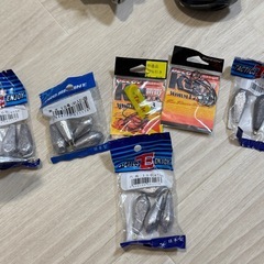 釣り用品まとめ売りの画像