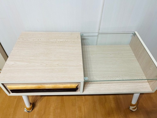 引き出し、ディスプレイ次ローテーブル (那須) 川崎のテーブル《座卓