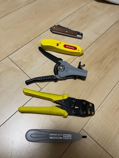電気工事士試験で使用した物