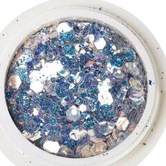 グリッターラメ ネイル （新品）ブルーの画像