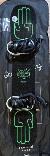 BATALEON バタレオン P'S MEN スノーボード& SALOMON サロモン RHYTHM バインデイング 2点セット板 ビンディング メンズ BURTON M UNION