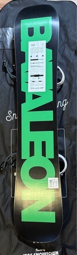 BATALEON バタレオン P'S MEN スノーボード& SALOMON サロモン RHYTHM バインデイング 2点セット板 ビンディング メンズ BURTON M UNION