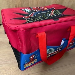 スパイダーマンリュック2点、ボックス、クッション計4点セット
の画像