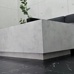 1月売り切り希望 センターテーブル　コンクリート　モルタルの画像