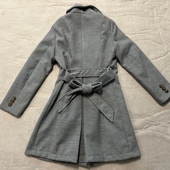 新品未使用　レディース　チェスターコート　リボンベルト付きの画像