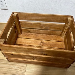 木箱　IKEA クナッグリグ(塗装済み)の画像
