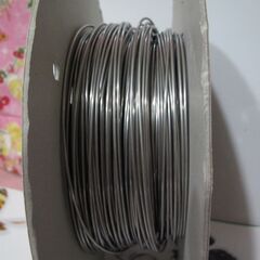 【ＳＵＳアンテナ補強線】通常の針金より強度があります　１．４ｍｍ×１００ｍほどの画像