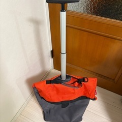 スーツケース　布製の画像