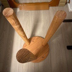 【要修繕】山武杉の3本足スツールの画像