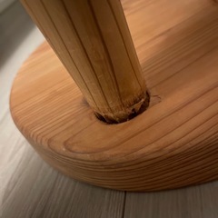 【要修繕】山武杉の3本足スツールの画像