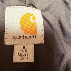 カーハートジャケットキッズ用120の画像